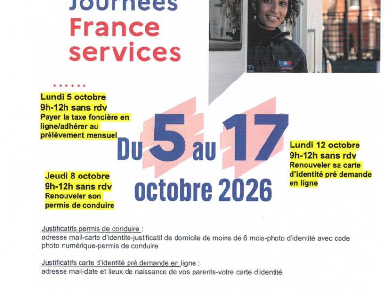 Journées France Services